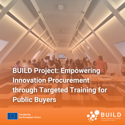 BUILD Project: Empowering Innovation Procurement through Targeted Training for Public Buyers