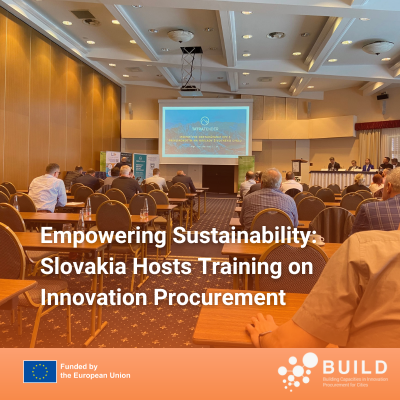 Empowering Sustainability: Slovakia Hosts Training on Innovation Procurement