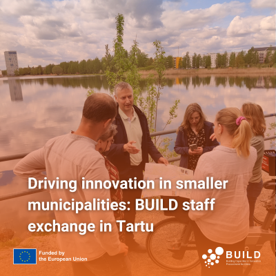 Driving innovation in smaller municipalities: BUILD staff exchange in Tartu