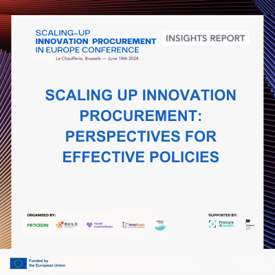 Scaling Up Innovation Procurement: Perspectives for Effective Policies