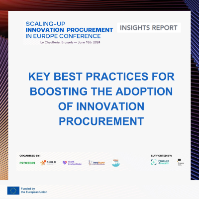 Key Recommendations for a Successful Implementation of Innovation Procurement